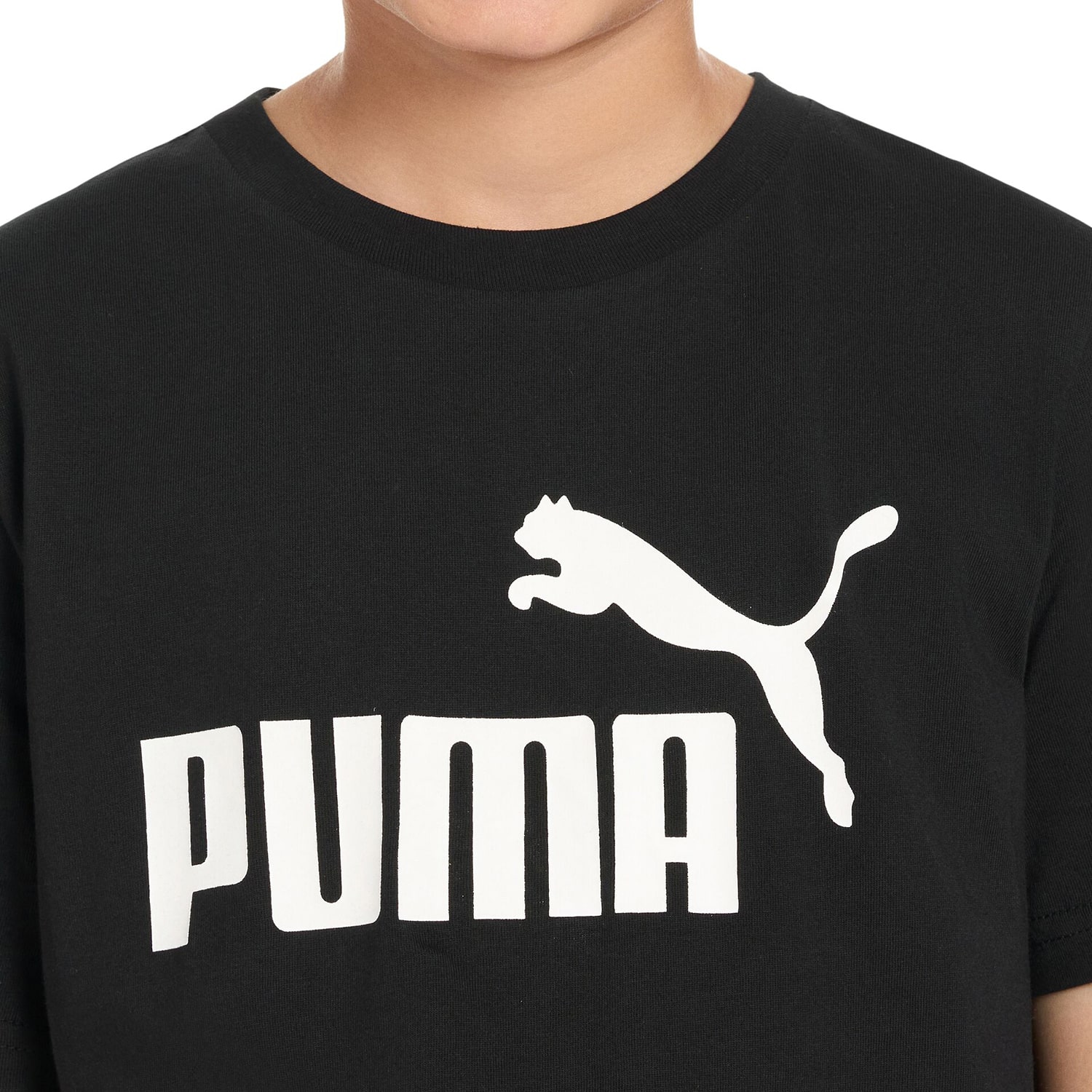 PUMA Big Kid Boys Crew Neck Short Sleeve Classic Fit Graphic T-Shirt