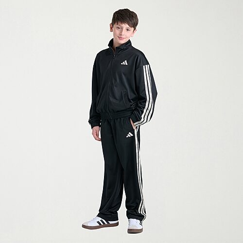 adidas Two-Piece Long Sleeve 3-Stripes Rock Camo Jacket and Pant Set (Youth)