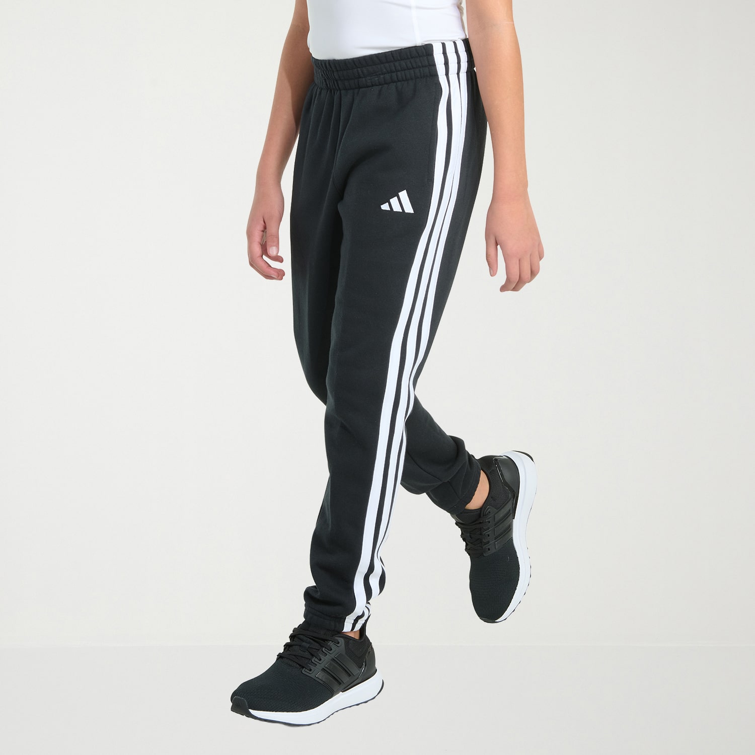 adidas Big Kid Boys Drawstring Waist Tapered Regular Fit Jogger Pant