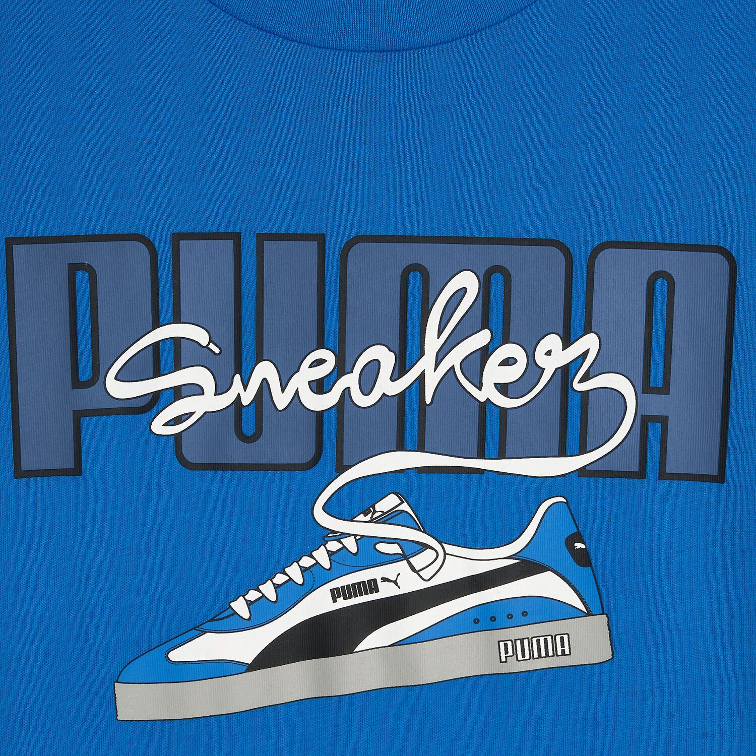 PUMA Big Kid Boys Crew Neck Short Sleeve Regular Fit Graphic T-Shirt