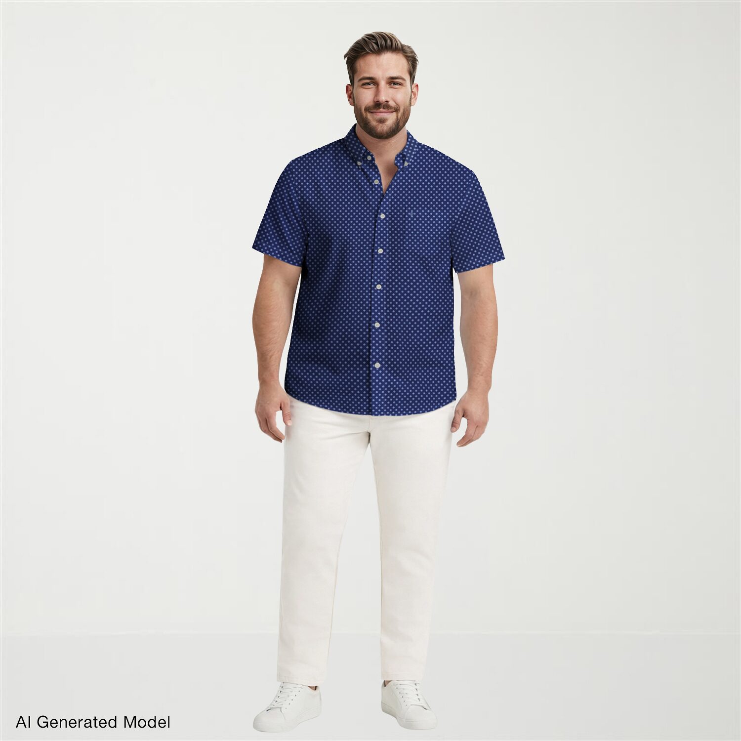 IZOD Breeze Mens Short Sleeve Classic Fit Big and Tall Button-Down Shirt