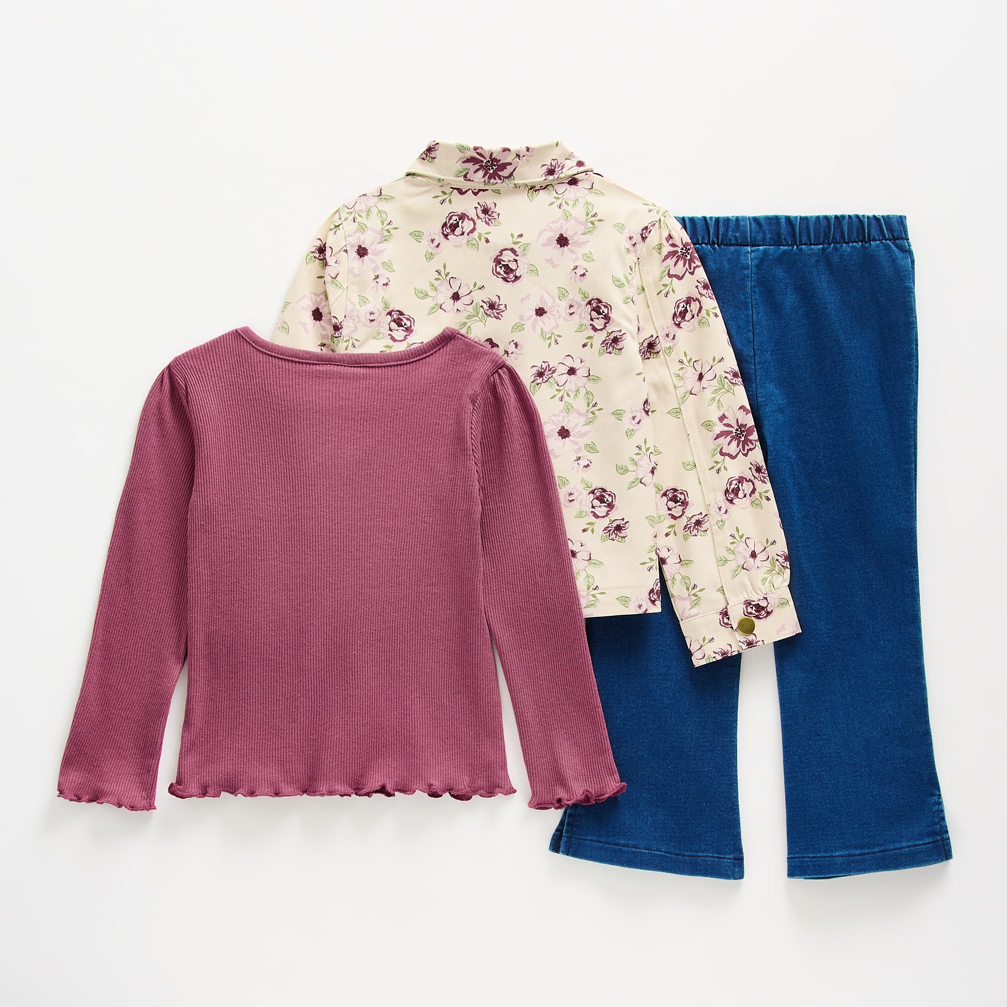 Little Lass Toddler Girls 3-pc. Pant Set