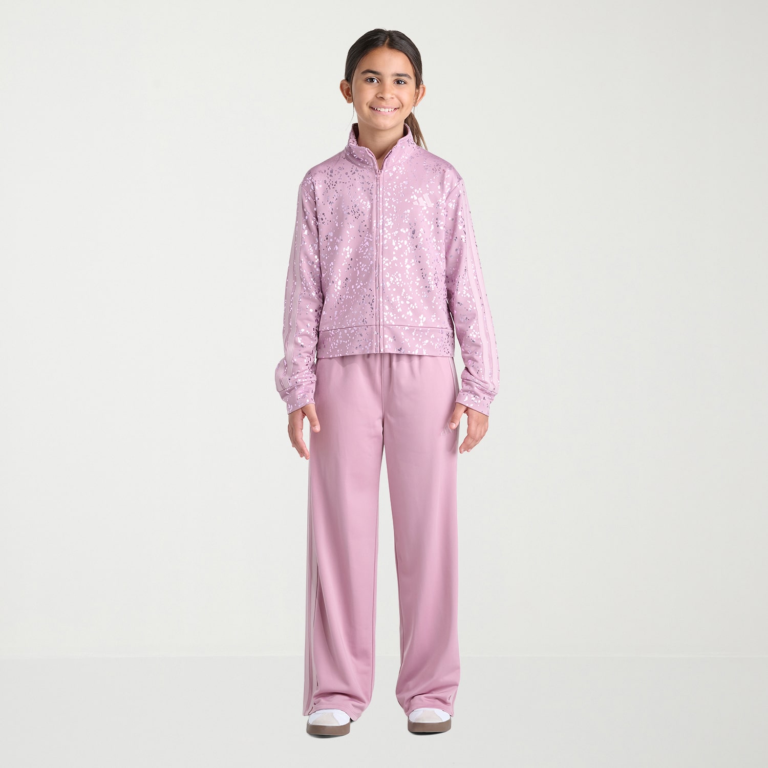 adidas Big Kid Girls Logo 2-pc. Track Suit