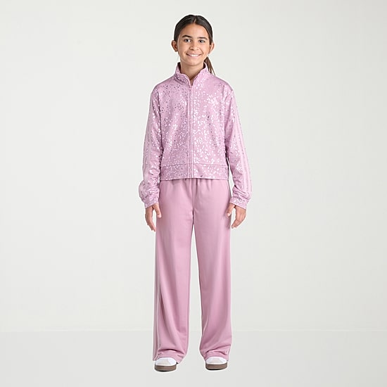adidas Big Kid Girls Logo 2-pc. Track Suit