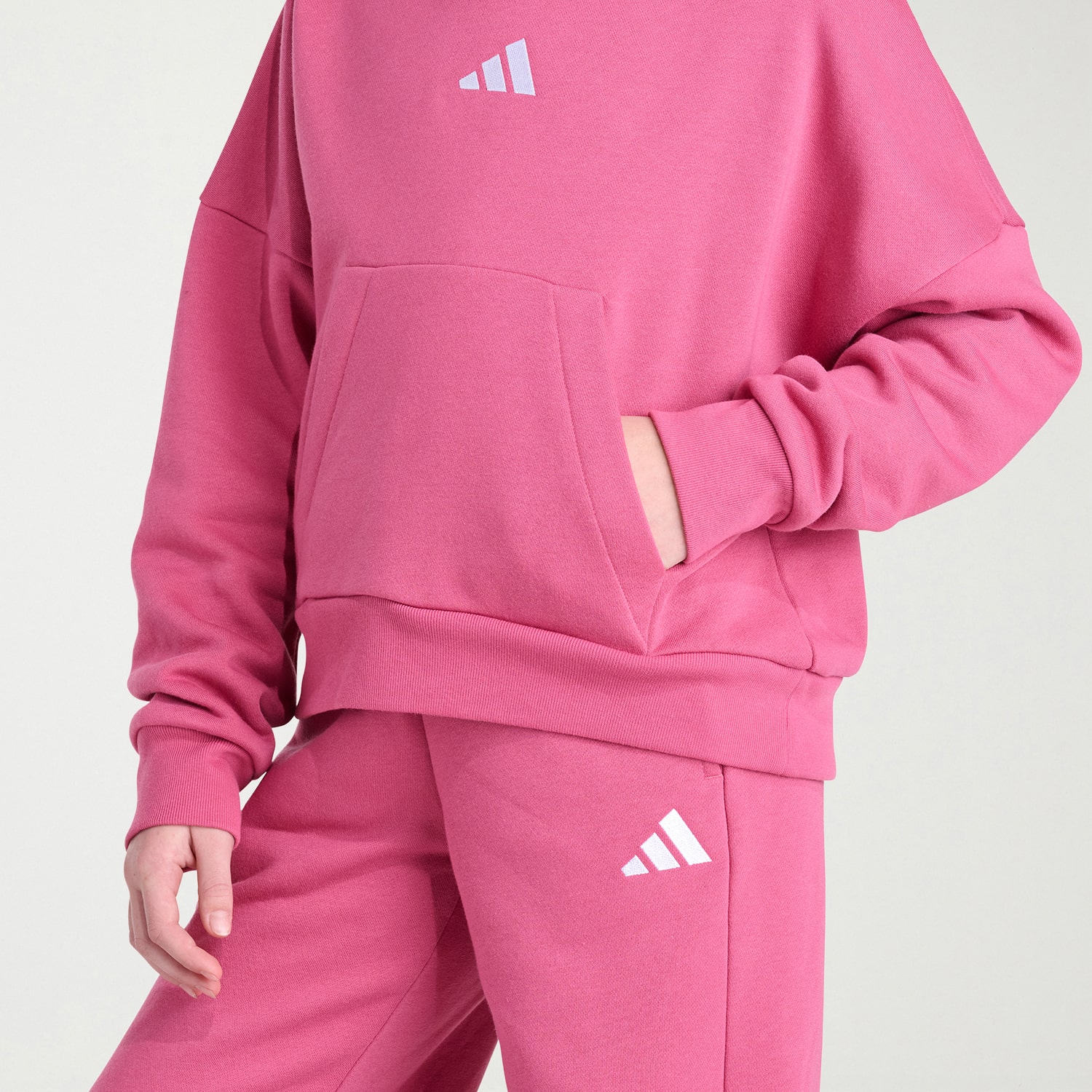adidas Big Kid Girls Fleece 2-pc. Pant Set