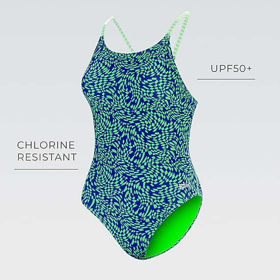 Dolfin Uglies Women's Print Elite Back One Piece