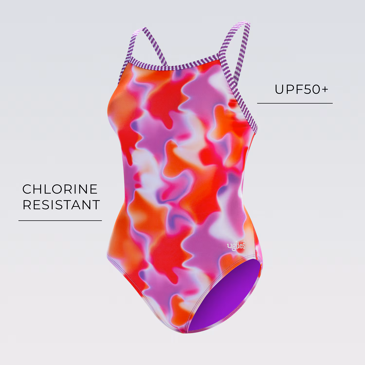 Dolfin Womens Moderate Coverage One Piece Swimsuit