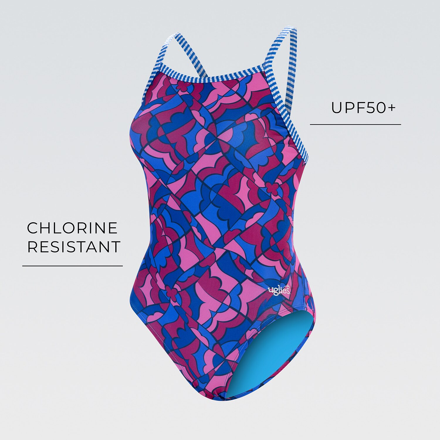 Dolfin Womens Moderate Coverage One Piece Swimsuit