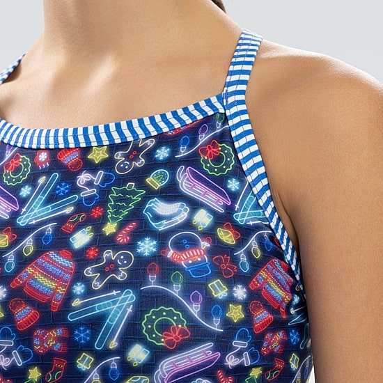 Dolfin Uglies Women's Print V2 Back One Piece