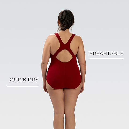 Dolfin Womens Full Coverage One Piece Swimsuit