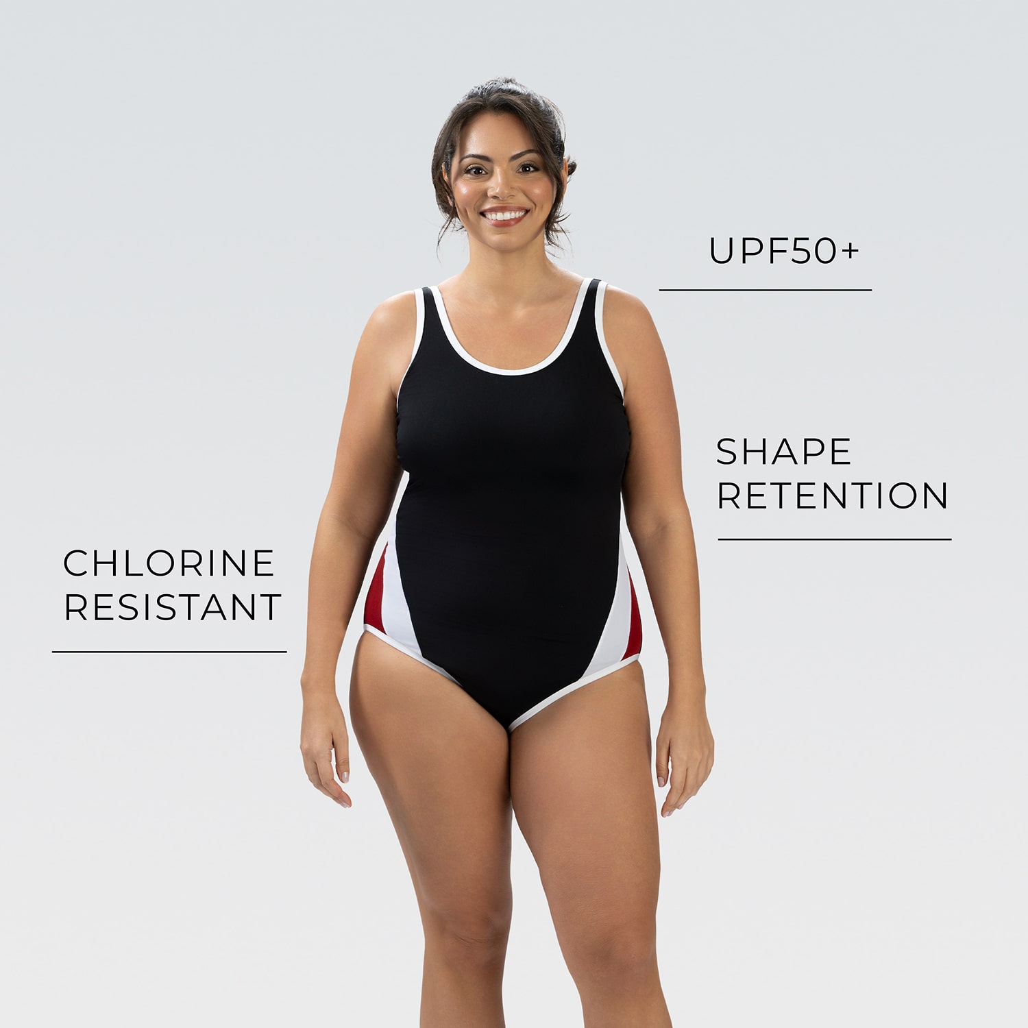 Dolfin Womens Moderate Coverage One Piece Swimsuit