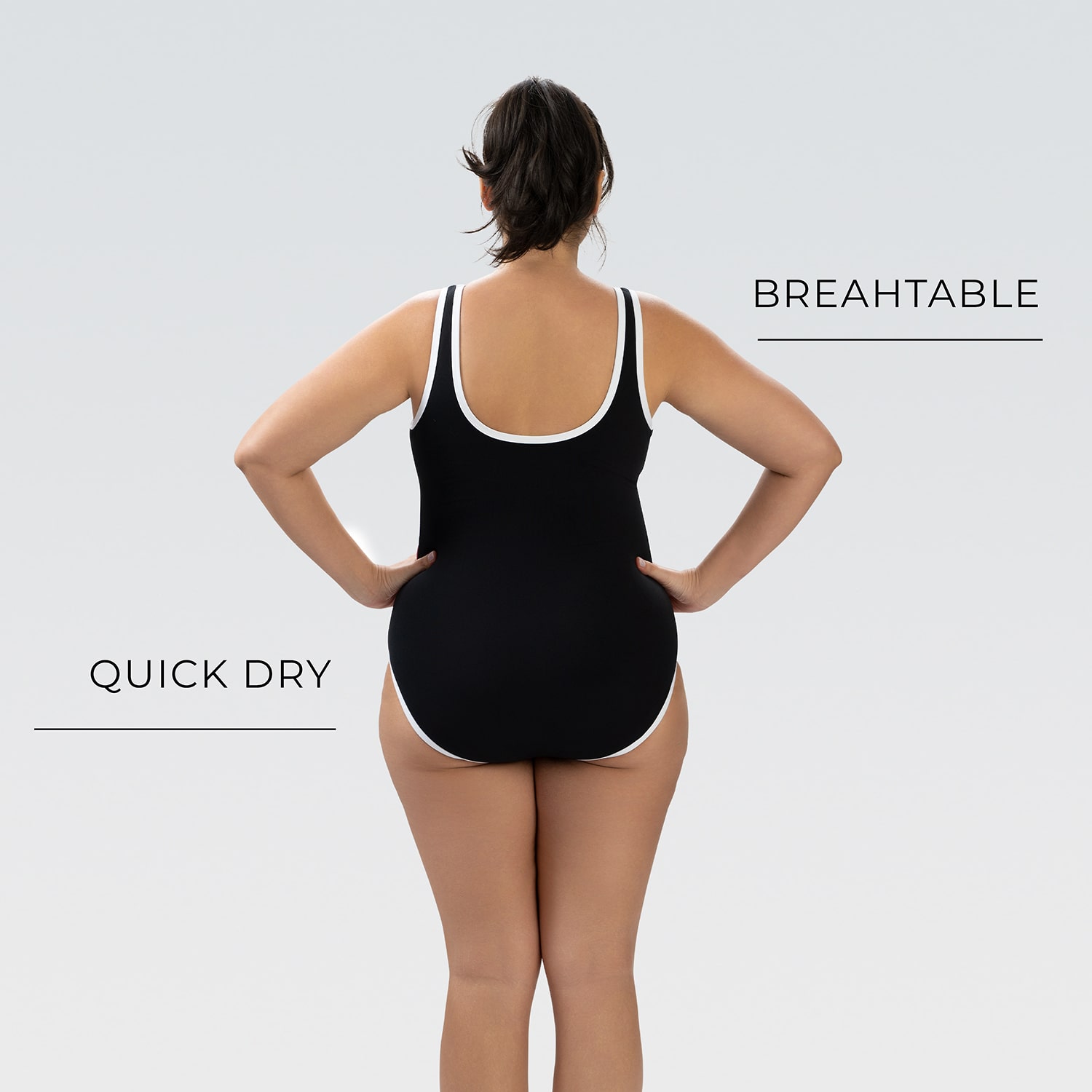 Dolfin Womens Moderate Coverage One Piece Swimsuit