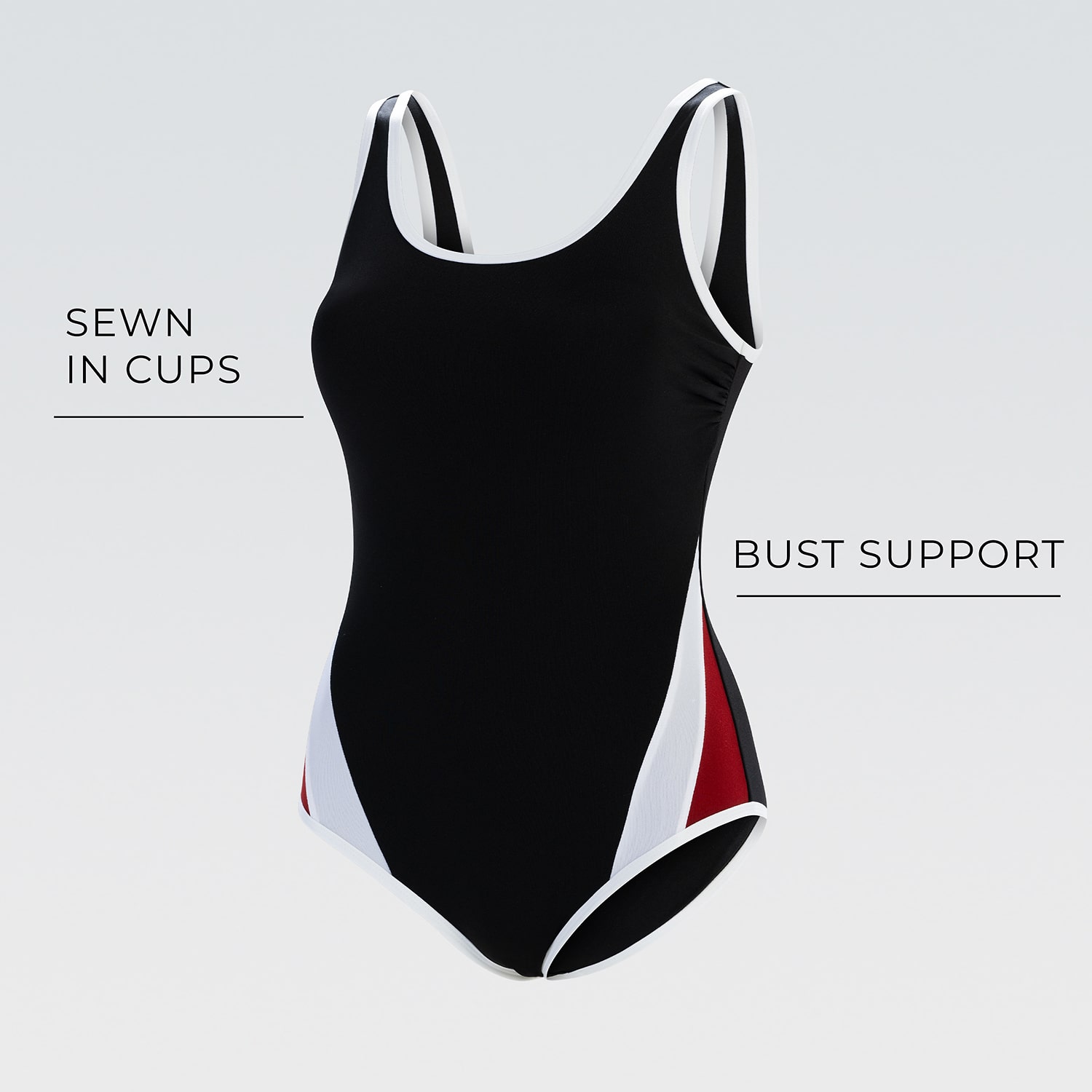 Dolfin Womens Moderate Coverage One Piece Swimsuit