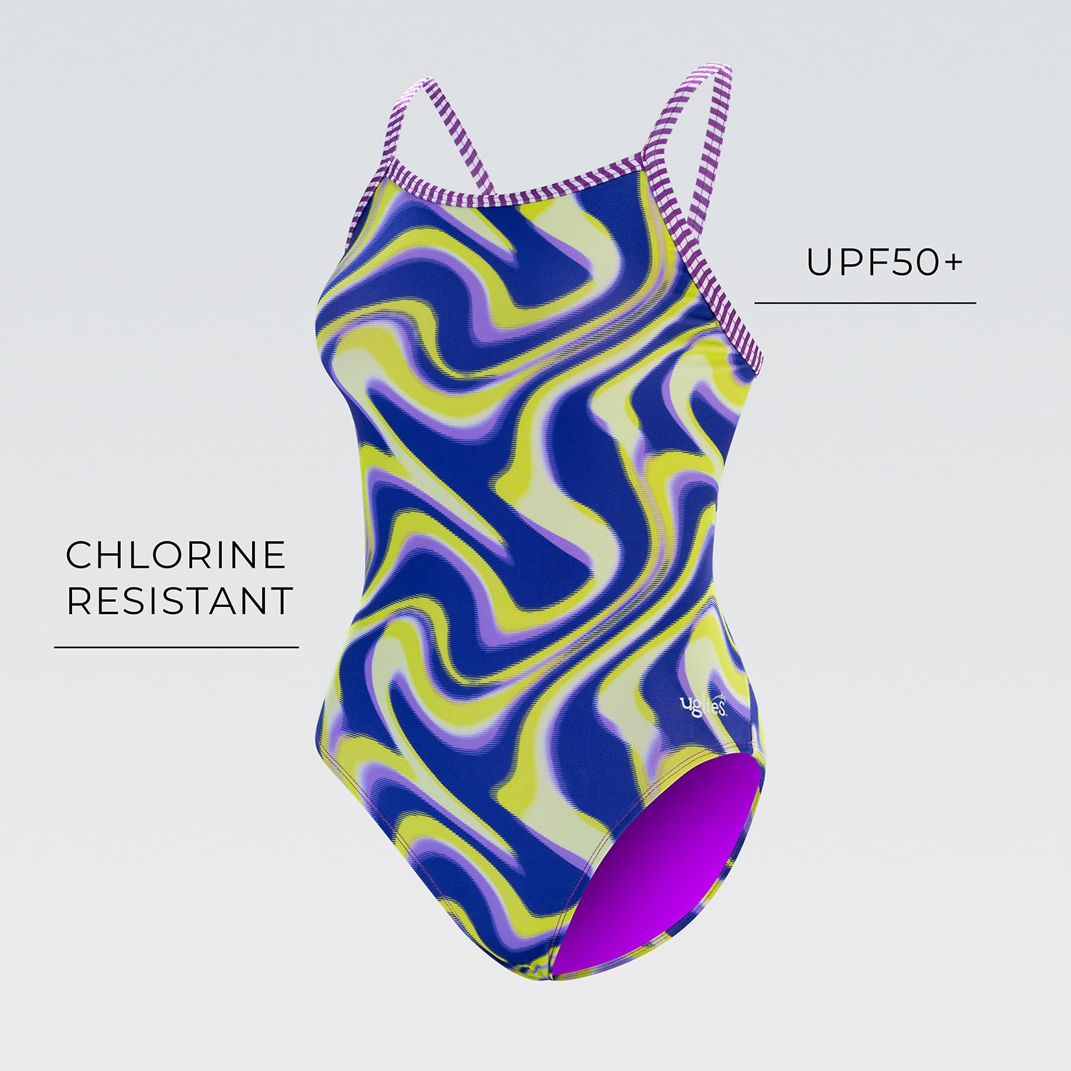 Dolfin Womens Moderate Coverage One Piece Swimsuit