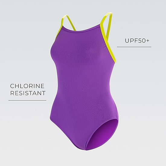 Dolfin Womens Moderate Coverage One Piece Swimsuit