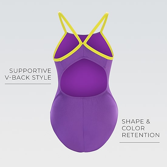 Dolfin Womens Moderate Coverage One Piece Swimsuit