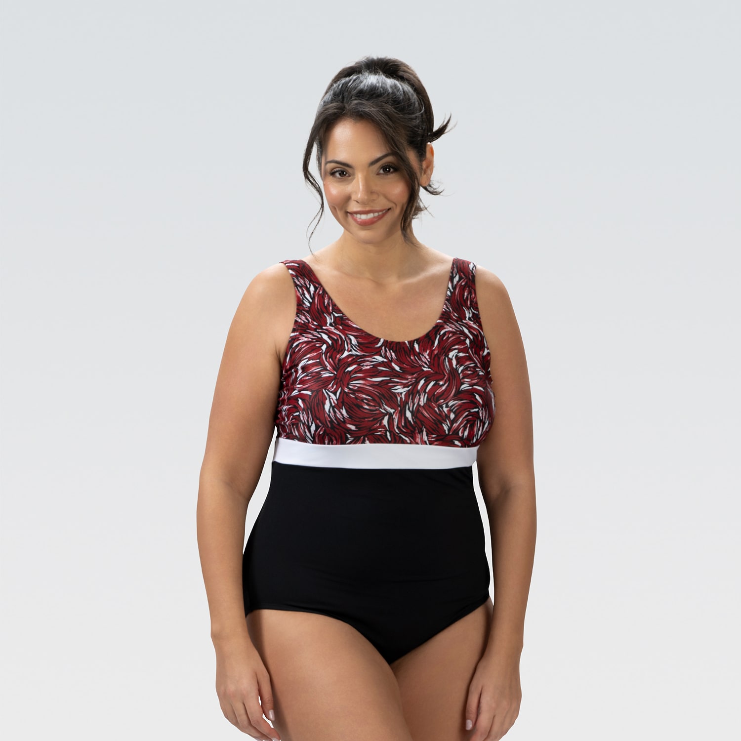Dolfin Womens Moderate Coverage One Piece Swimsuit