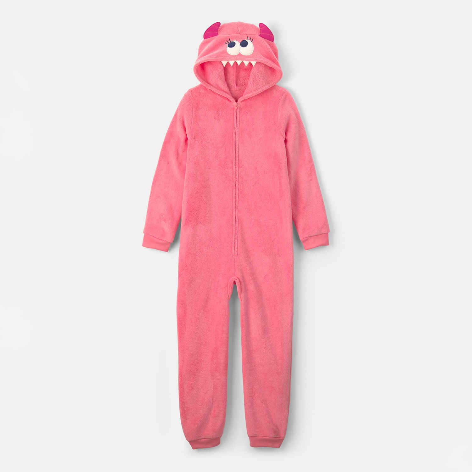 Carter's Monster Little & Big Kid Girls Long Sleeve One Piece Pajama