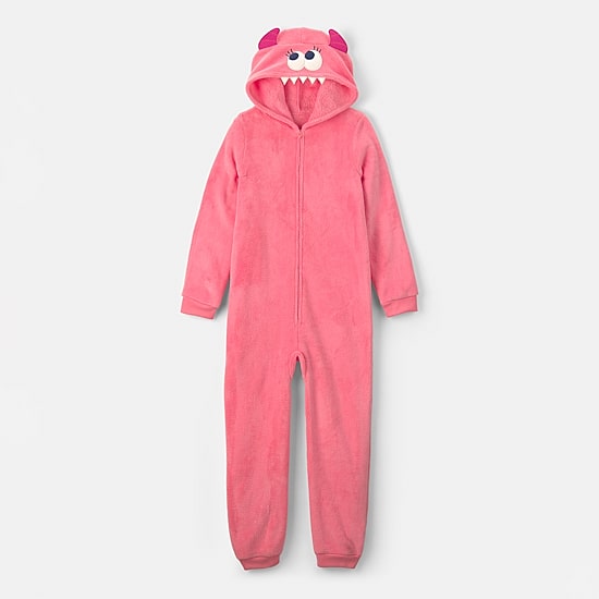 Carter's Monster Little & Big Kid Girls Long Sleeve One Piece Pajama