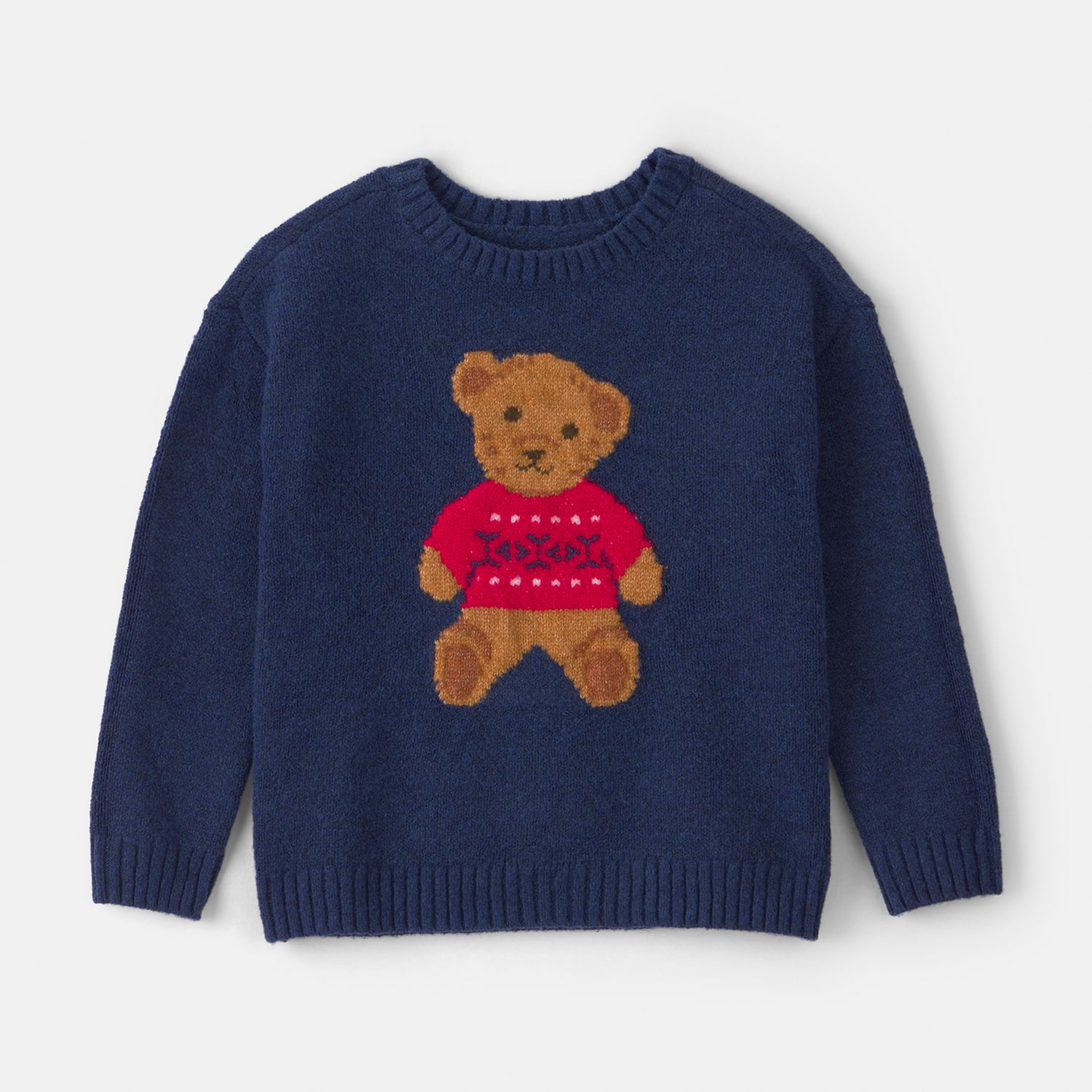 Oshkosh Toddler Boys Crew Neck Long Sleeve Pullover Sweater