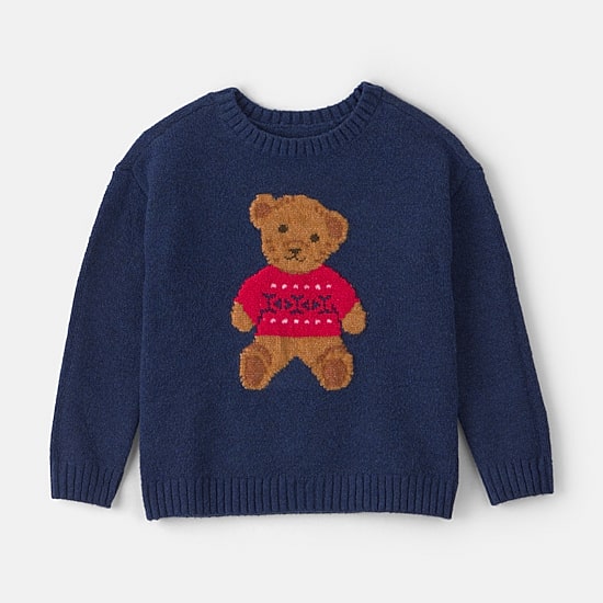 Oshkosh Toddler Boys Crew Neck Long Sleeve Pullover Sweater