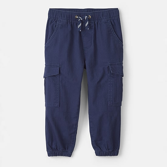 Carter's Toddler Boys Cuffed Mid Rise Regular Fit Jogger Pant