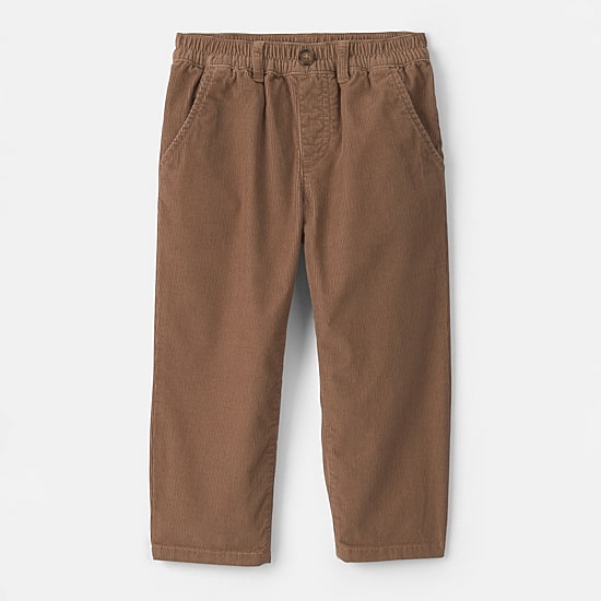Carter's Toddler Boys Mid Rise Straight Regular Fit Corduroy Pant
