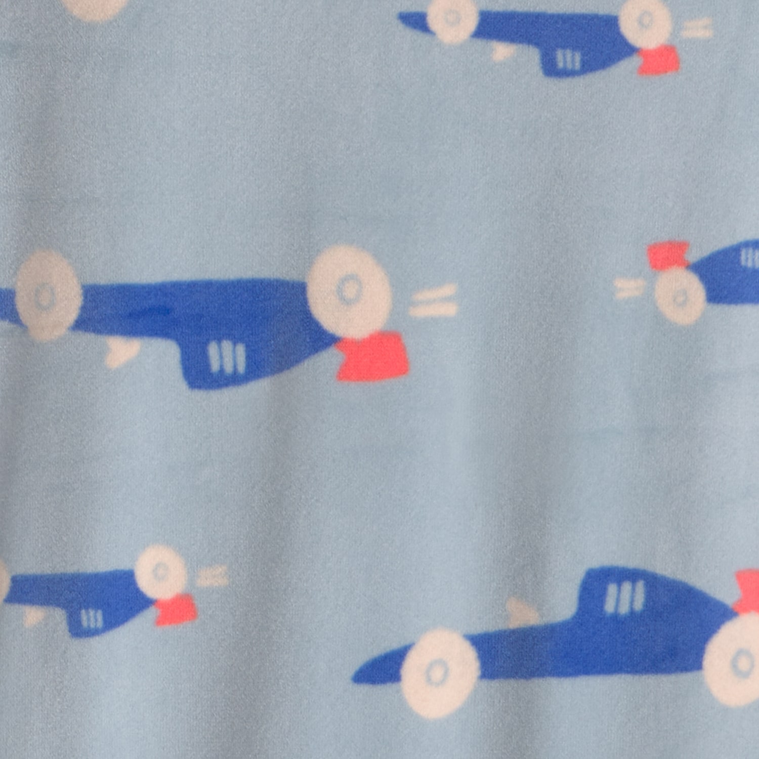 Carter's Dreamplush Toddler Boys Footed Crew Neck Long Sleeve Pajamas