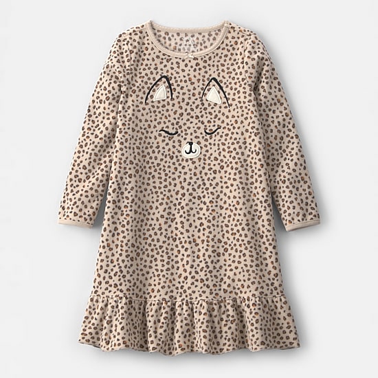 Carter's Toddler Girls Crew Neck Long Sleeve Nightgown