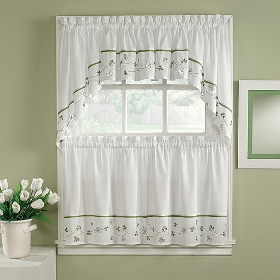 CHF Clover Swag Rod Pocket Valance
