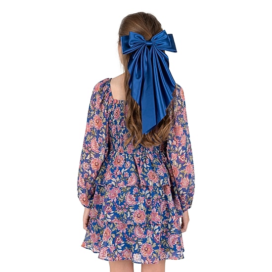 Rare Editions Big Kid Girls Balloon Long Sleeve Fit + Flare Dress