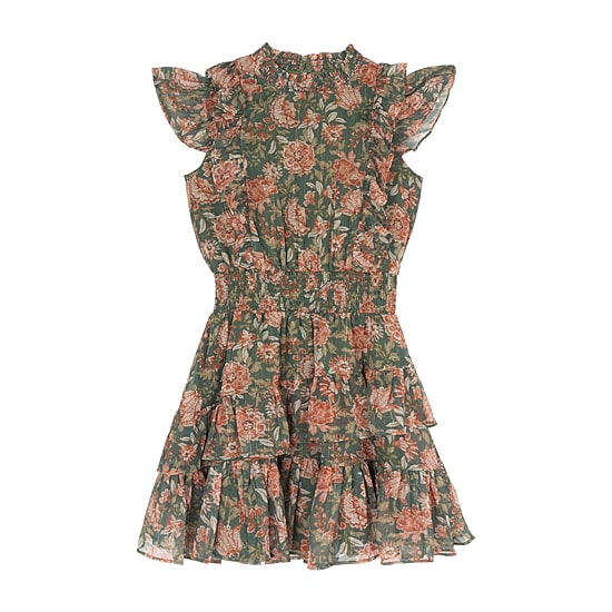 Rare Editions Big Kid Girls Flutter Floral 2-pc. Dress Set