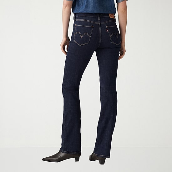 Levi's® Womens Mid Rise Stretch Fabric Relaxed Fit Bootcut Jean