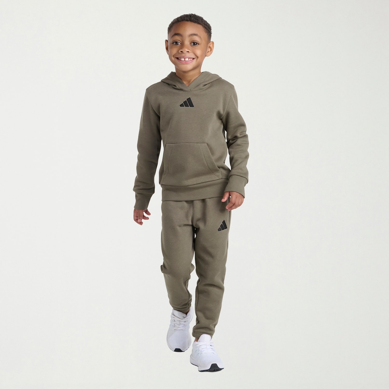 adidas Little Boys Fleece 2-pc. Pant Set