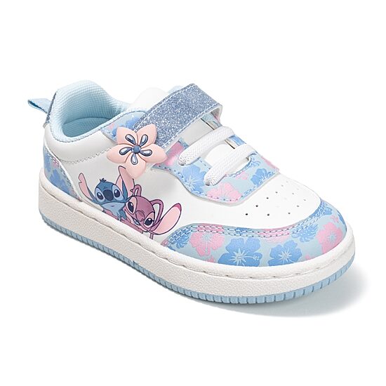 Stitch Toddler Girls Velcro Strap Sneakers