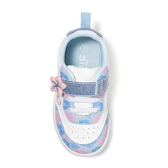 Stitch Toddler Girls Velcro Strap Sneakers