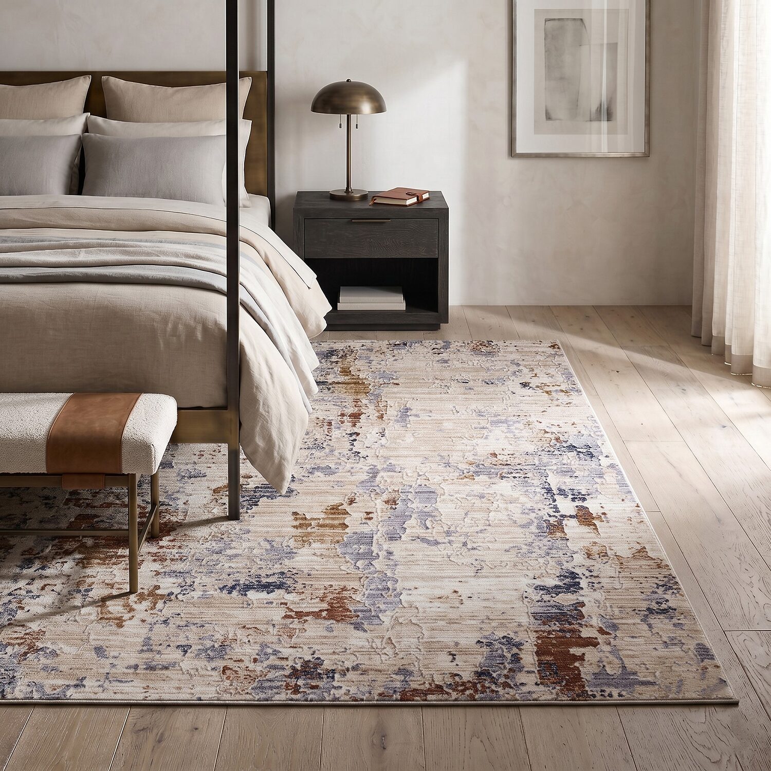 LR HOME Dazia Rectangle Area Rugs