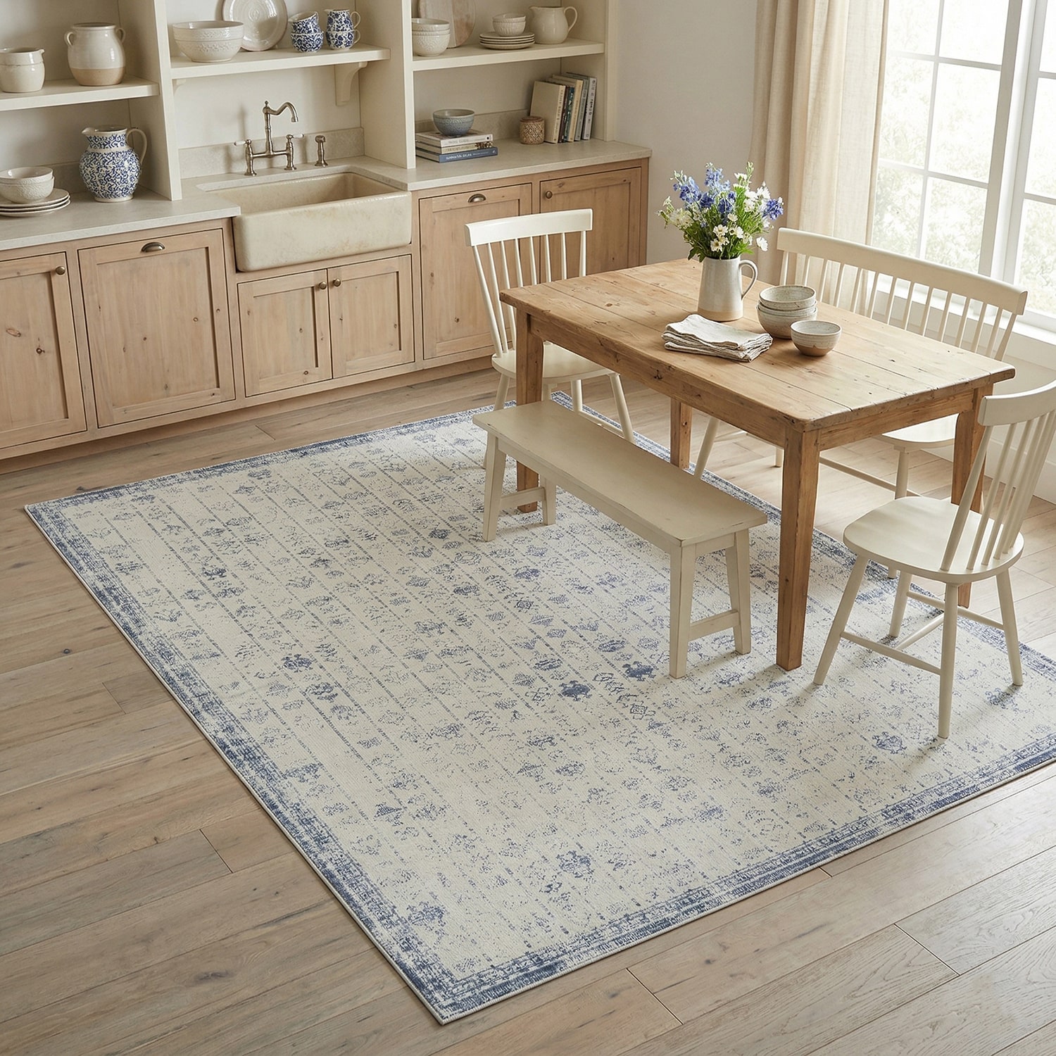 LR Home Adam Abstract Indoor Rectangular Area Rug