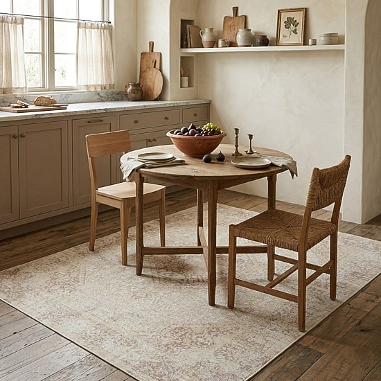 LR Home Aris Medallion Indoor Rectangular Area Rug