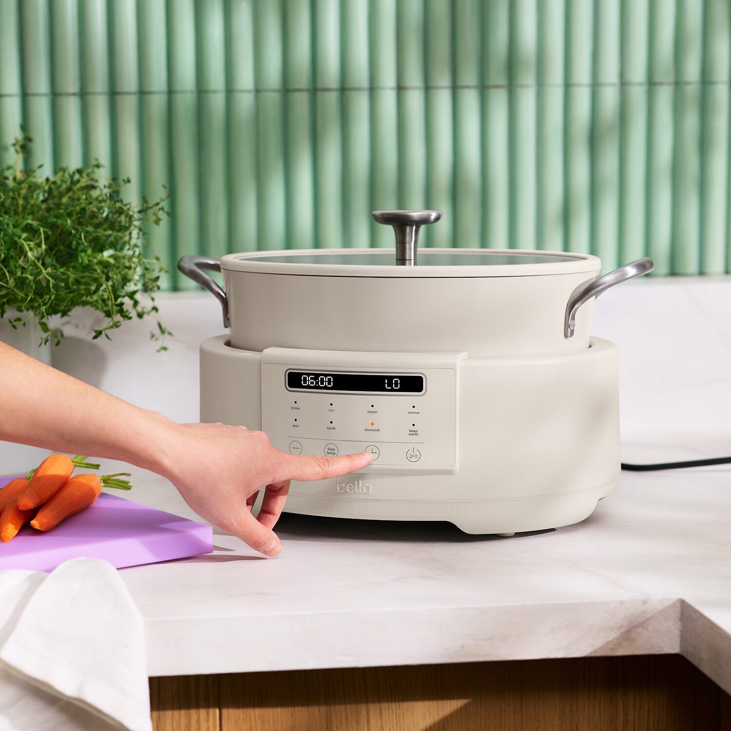 bella™ Multi 7 Qt Slow Cooker