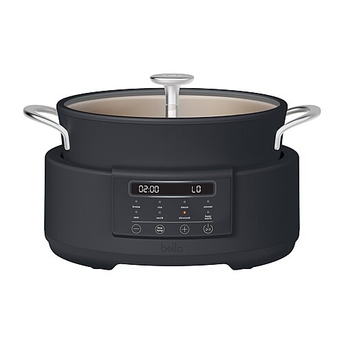 Bella Multi 7 Qt Slow Cooker In Gray