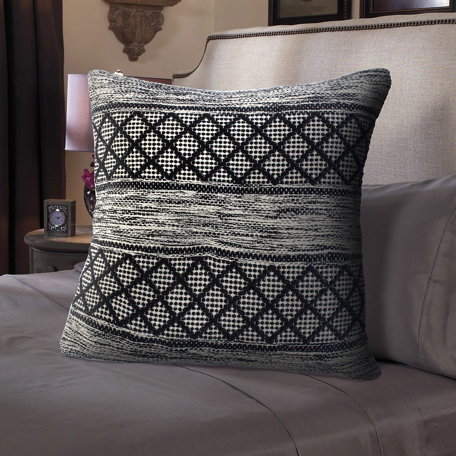 LR Home Harry Diamond Square Throw Pillow