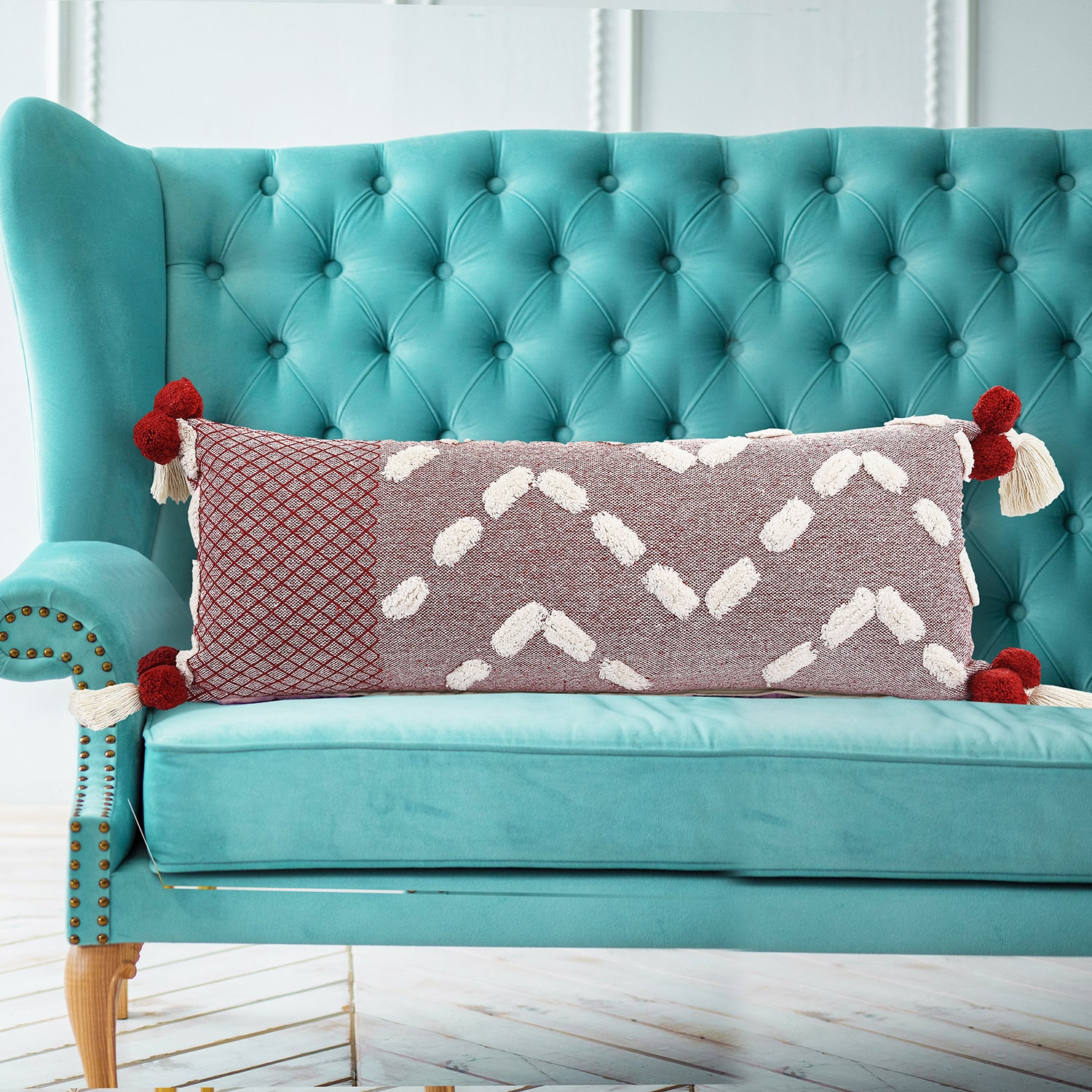 LR Home Skyla Lumbar Pillow