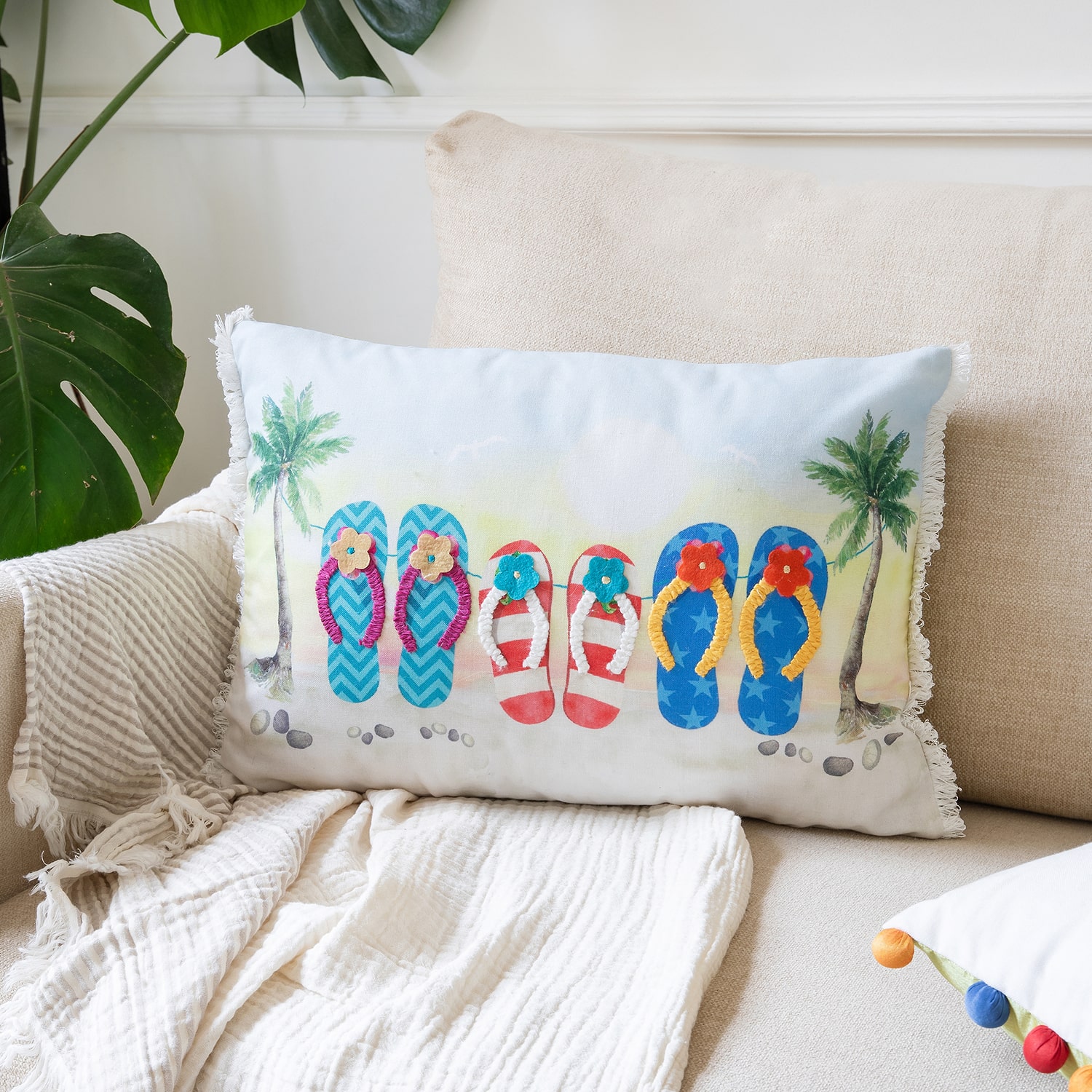 LR Home Kennedy Rectangular Throw Pillow