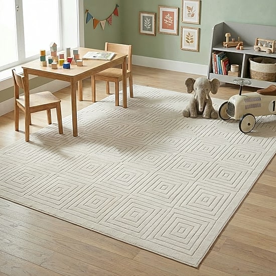Alina Ely Geometric Indoor Outdoor Rectangular Area Rug