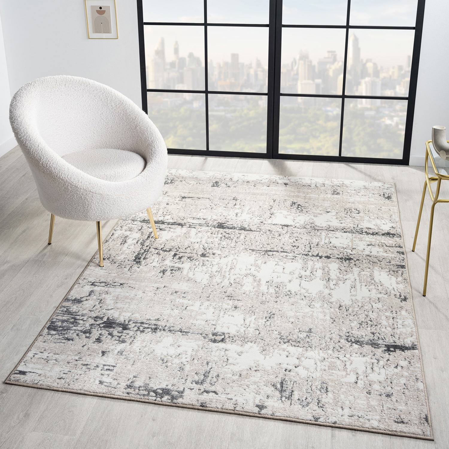 Antoine Deen Abstract Indoor Rectangular Area Rug