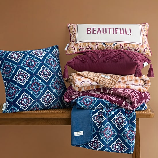 Jenny Martinez Sonora Reversible Coco Plush Throw