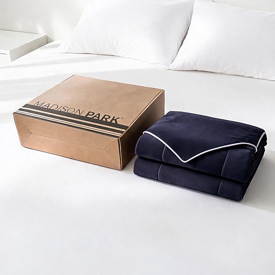 Madison Park Cooling Lightweight Easy Care Down Alternative Comforter