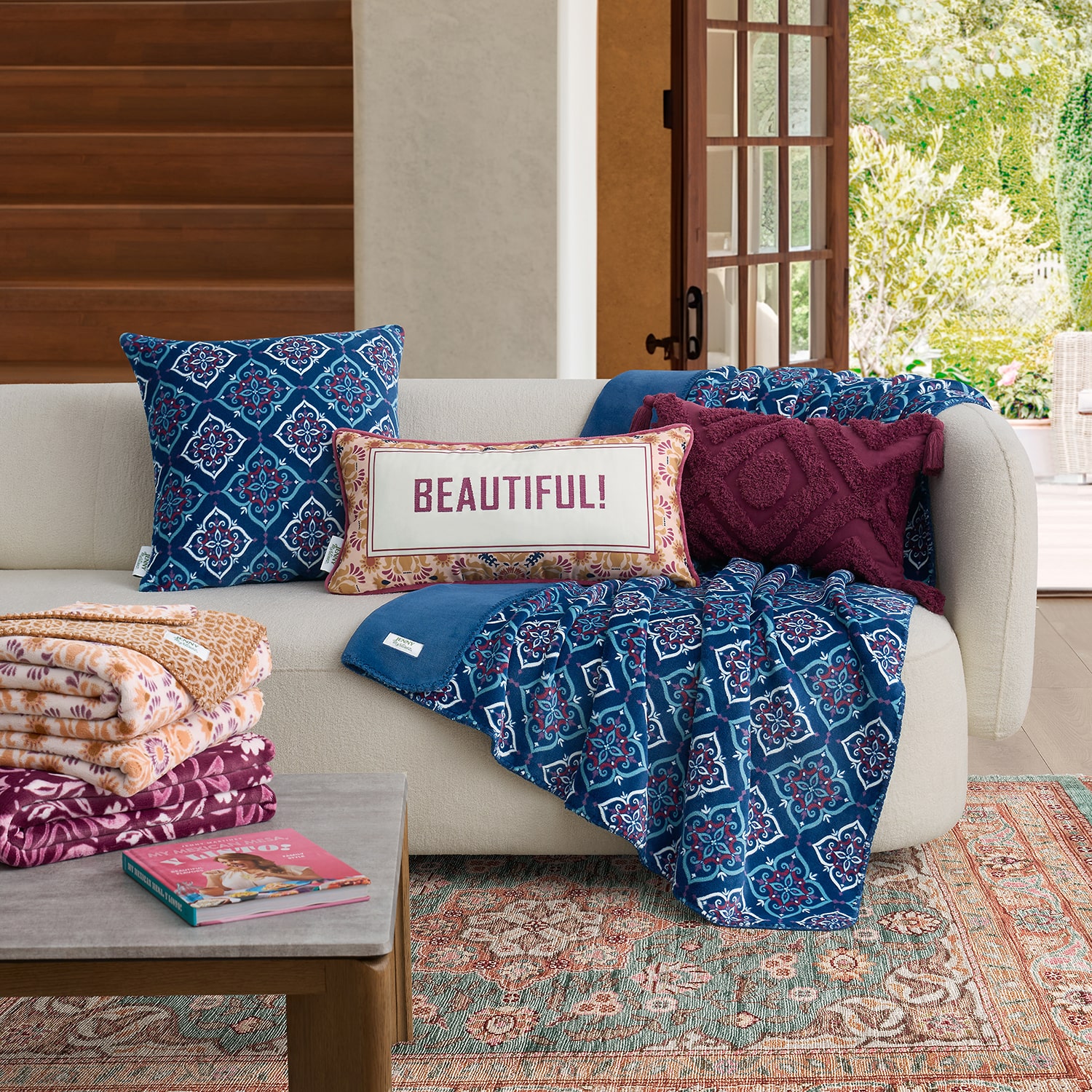 Jenny Martinez Beautiful 12x24 Lumbar Pillow