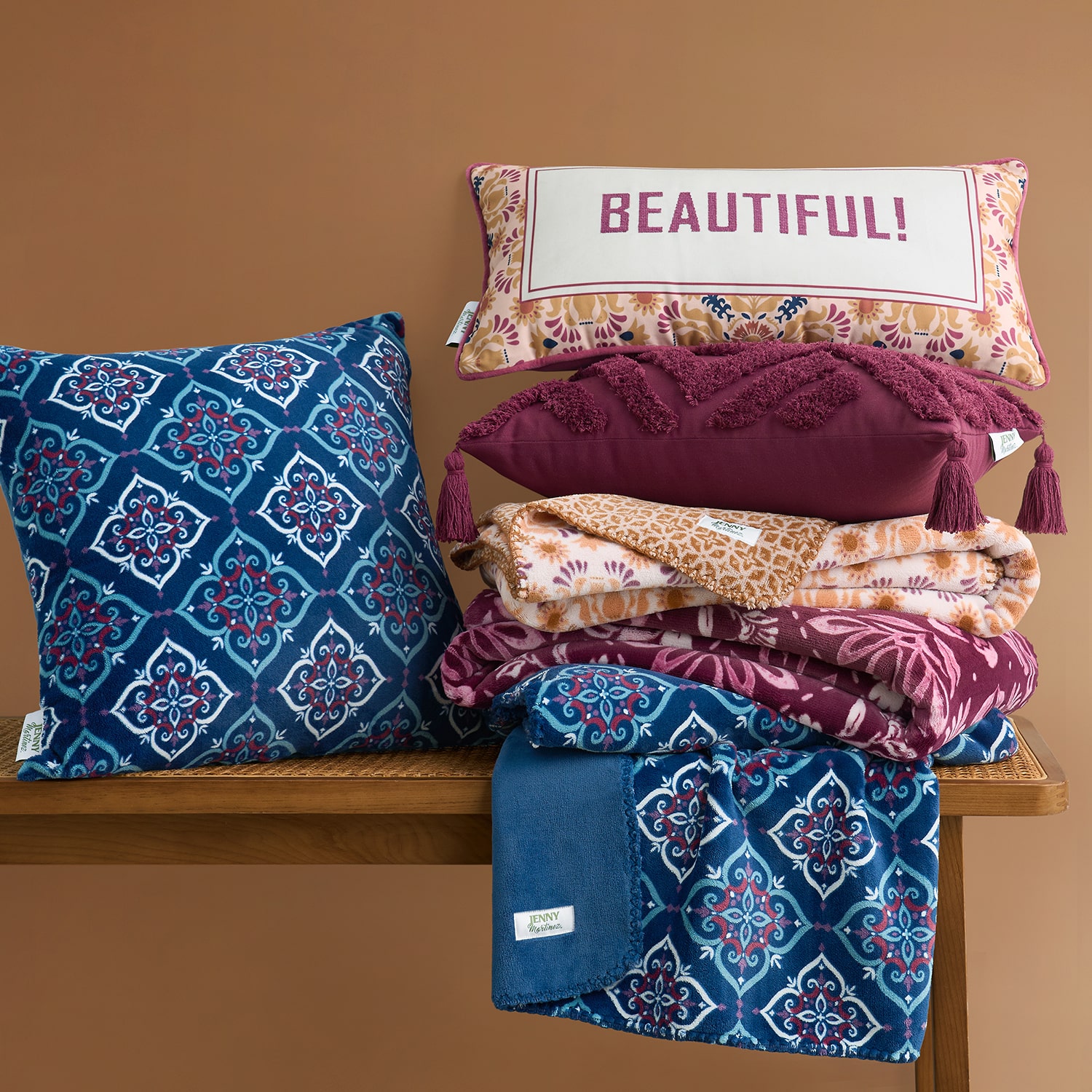 Jenny Martinez Beautiful 12x24 Lumbar Pillow